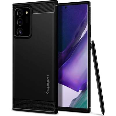 Spigen Калъф Spigen Rugged Armor за Samsung Galaxy Note 20 Ultra, Matte Black (8809710753938)