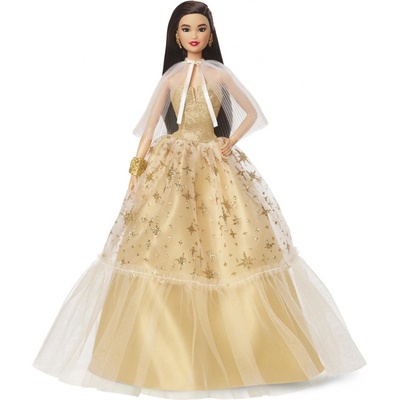 Barbie Vánoční panenka černovláska 2023 194735097180