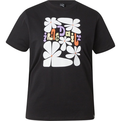 Iriedaily Тениска 'De La Fleur' черно, размер M