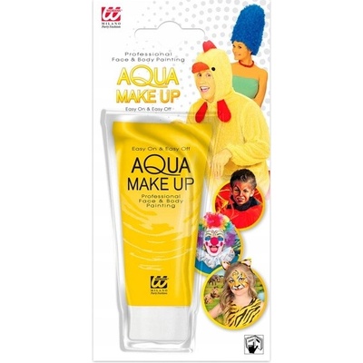 Žltý aqua make up v tube 30 ml
