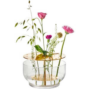 Fritz Hansen Ваза IKEBANA 24 см, златиста, стъкло, Fritz Hansen (FH840140)