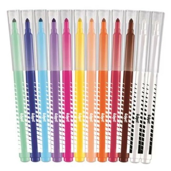 Maped Color`Peps Комплект флумастери 3, 6 мм, миещи се, 10+2 цвята (844200) (844200)