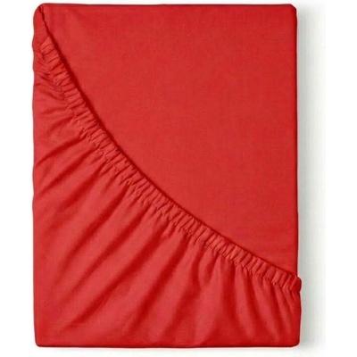 Brotex prostěradlo bavlna napínací červené 180x200