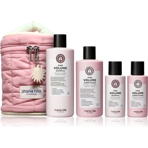 Maria Nila Pure Volume Beauty Bag подаръчен комплект за обем 4 бр