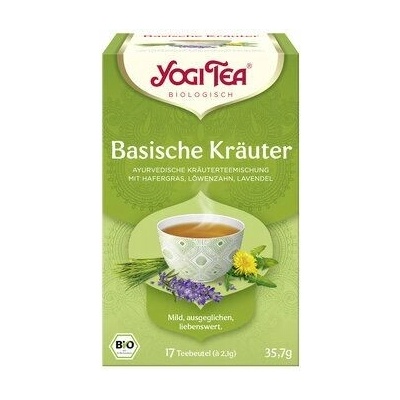 Yogi Tea ALKALINE HERBS Alkalické byliny BIO 17 x 1,8 g