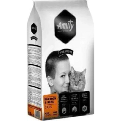 Amity Premium Cat Salmon rice 1,5 kg