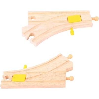 Bigjigs Rail Prehadzovacia výhybka 2 ks