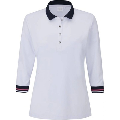 Ping Dámska polokošeľa Bridget 3 4slv White Navy
