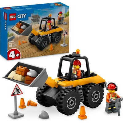 LEGO® City 60450 Žltý stavebný lopatový nakladač