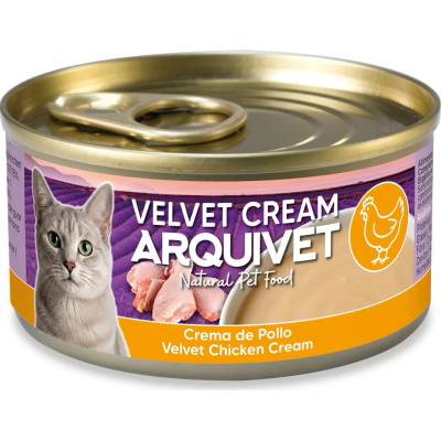Arquivet Velvet krémové krmivo s kuracou príchuťou 80 g