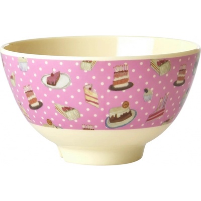 rice Melaminová miska porcelán Pink Sweet Cake 300 ml