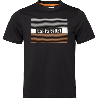 Kappa Logo Gulmen čierne biele oranžové