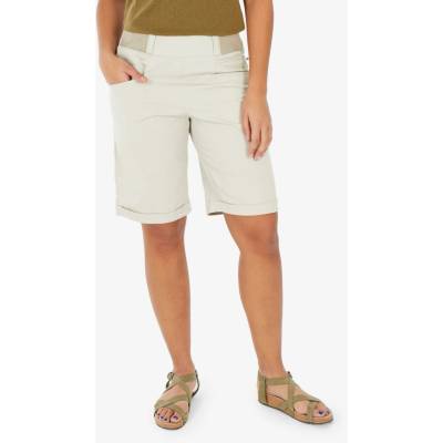 Quechua dámské turistické kraťasy NH 500 36 béžová