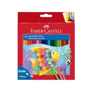 Faber-Castell Акварелни моливи 24 цвята