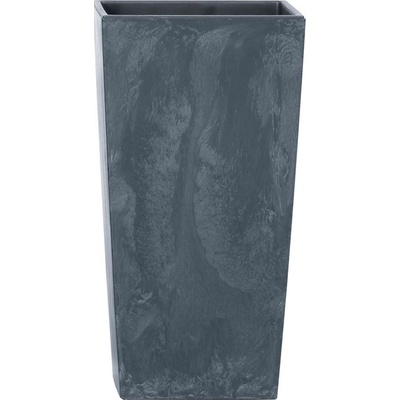 Prosperplast Kvetináč s vkladom URBI SQUARE BETON EFFECT 26,5 cm antracit