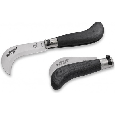 OLD BEAR PRUNING - STAINLESS STEEL, BLACK LAMINATED HANDLE S 9747/17_MNK