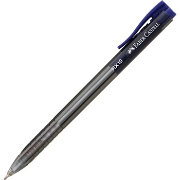 Faber-Castell Химикалка Faber-Castell RX10, 1 mm дебелина на писане, син цвят на писане, синя