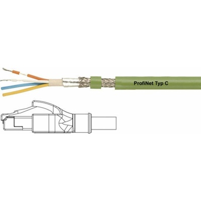 HELU 806411 RJ45 CAT 5e SF/UTP 2m zelený