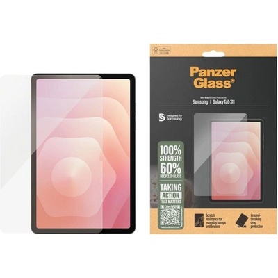 Panzer Стъклен протектор PanzerGlass - Ultra Wide Fit, Galaxy Tab S11, прозрачен (5715685031991)