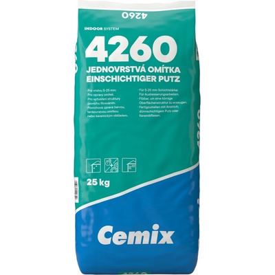 Cemix 4260 Omítka jednovrstvá 25 kg – Zbozi.Blesk.cz