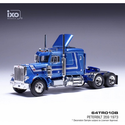 IXO Peterbilt 359 1973 Modrá 1:64