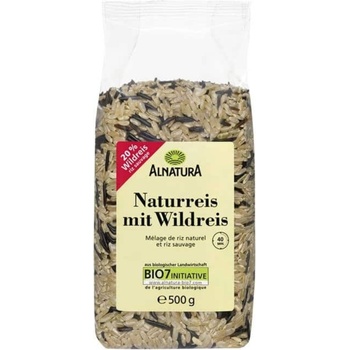 Alnatura Кафяв ориз и див ориз - био - 500 г
