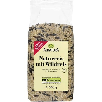 Alnatura Кафяв ориз и див ориз - био - 500 г