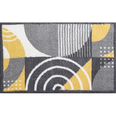 ПОСТЕЛКА ЗА БАНЯ МИКРОФИБЪР 40x60см КРЪГОВЕ (2711214-040х060)