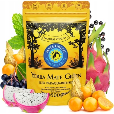 Yerba Mate Green DRAGON FRUIT 500 g