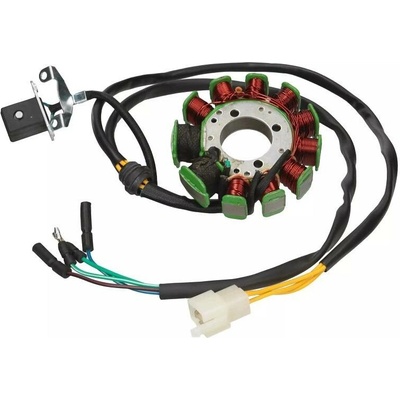 stator zapalování 6 cívek 5 kabelů - ATV, pitbike 50 -110 4T motory FMB / FMD /