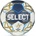 Select Хандбална топка Select Ultimate EHF Шампионска лига Replica V25 синьо/бяло, размер 1