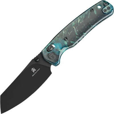 Bestechman Cicada's wing 10Cr15MoV Black PVD Resin BMK06R