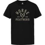 Horsefeathers Детска тениска Pedal - black Horsefeathers | Cheren | Момчешки | XL