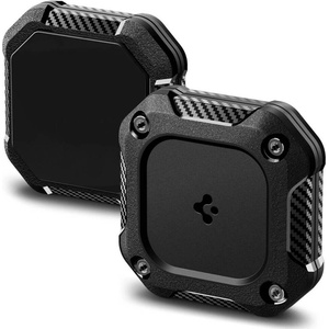 Spigen Хибриден удароустойчив и водоустойчив кейс за Apple AirTag - Spigen Tough Armor AirTag Holder (черен) (ACS09781)