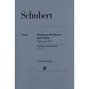 Schubert, Franz - Violinsonatinen op. post. 137 | Franz Schubert, Günter Henle, Karl Röhrig (ISBN: 9790201800066)