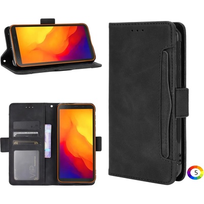 Blackview BV6300 Pro Wallet Кожен Калъф и Протектор