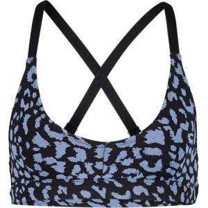 DEDICATED Дамско ежедневно термо бельо DEDICATED Women's Soft Bra Junsele Everyday base layer - Leopard Steel Blue - размер XS (114-2375-0411)