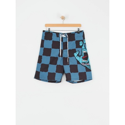 Santa Cruz Screaming Hand dusty blue check