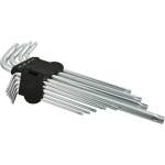 GEKO Комплект ключове Torx T15-55/260 мм 9 бр 15577 (G01707)