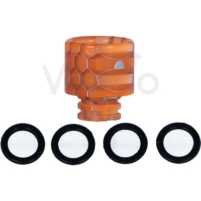 Snakeskin náustek typ 510 Oranžová 1 ks