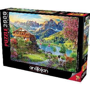 Anatolian Пъзел Anatolian - Хижа в Доломитите, 3000 части (P4928)