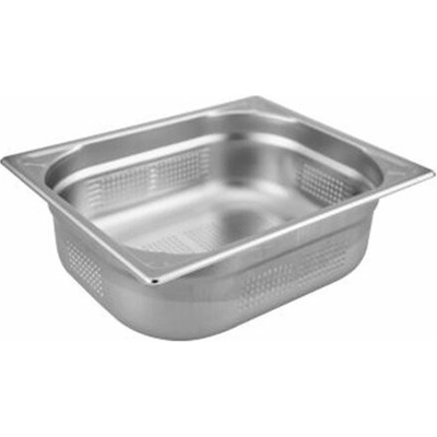 Dierovaná gastronádoba GN 1/2, hĺbka 55 mm, nerezová 100019282
