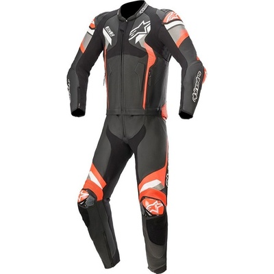 Dvoudílná kombinéza Alpinestars Atem V4 černá/šedá/červená – Zboží Mobilmania