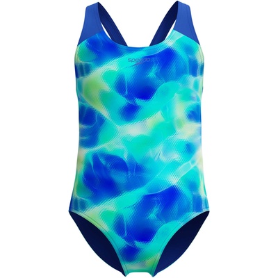 Speedo Цял бански girls a/o print splashback 1pc