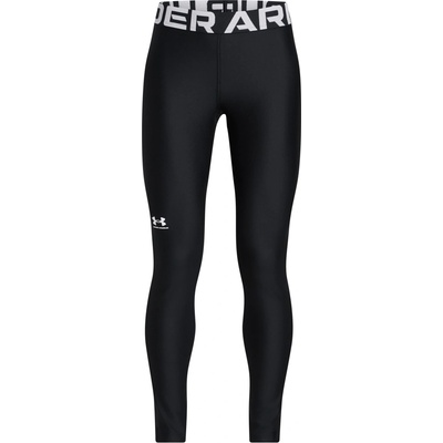 Under Armour dievčenské legíny HG LEGGING čierna biela