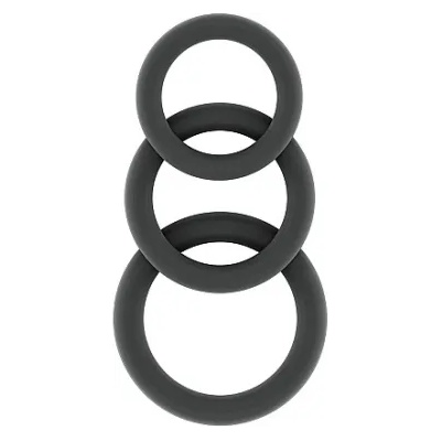 Shots Toys Комплект от 3 бр. пенис пръстени от силикон Sono