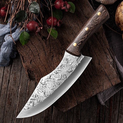 IZMAEL Kuchynský sekací nôž Nigata Hnedá 19.5 cm
