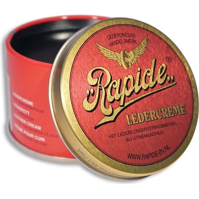 Rapide Leathercream-grease krém na kůži černý 150 ml