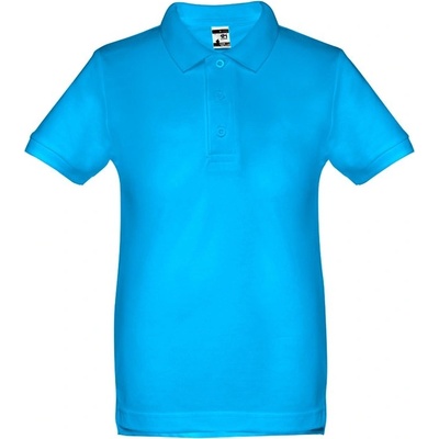 THC Adam Kids polo tričko modrá aqua