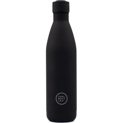 Cool Bottles Nerezová termolahev Mono třívrstvá černá 750 ml